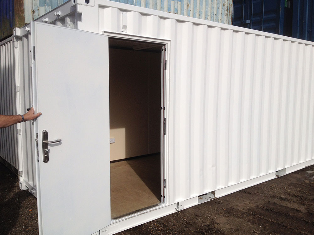 Changing room container conversion