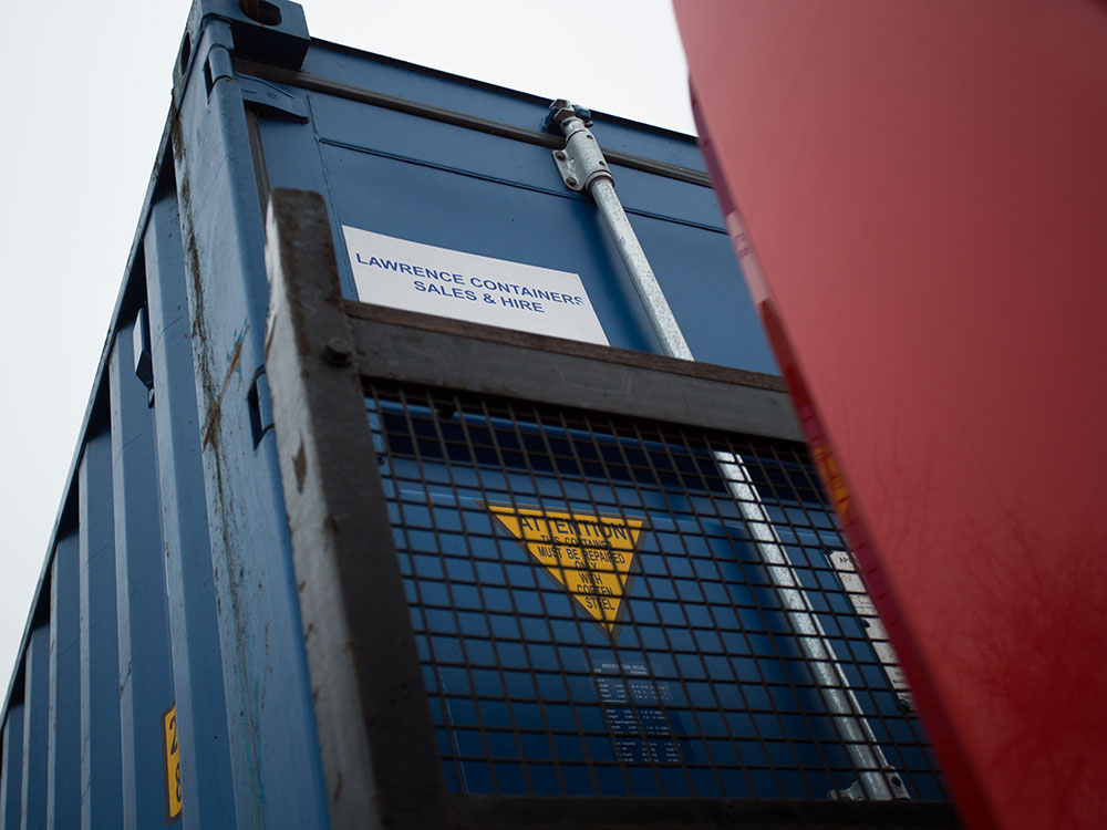 Storage container hire